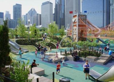 پارک مگی دالی در شیکاگو؛ محل تفریح و سرگرمی برای همه