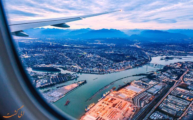 چطور از فرودگاه ونکوور کانادا به مرکز شهر برویم؟