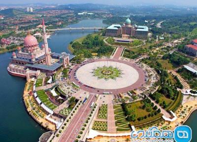 شهر زیبای پوتراجایا در کشور مالزی ، یکی از قطب های گردشگری قاره آسیا