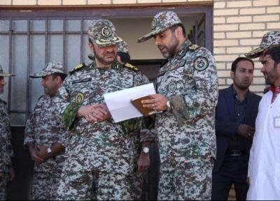 بازدید امیر صباحی فرد از پدافند هوایی شهید ظرافتی