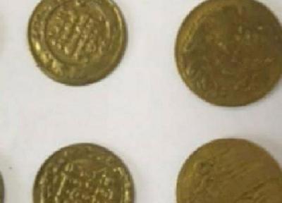 کشف سکه های تاریخی با همکاری مشترک پلیس قزوین و کاشان