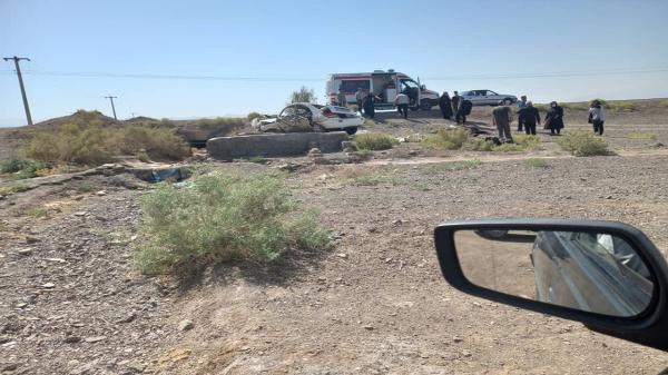 4 کشته و مصدوم در حادثه رانندگی محور اردستان به مهاباد