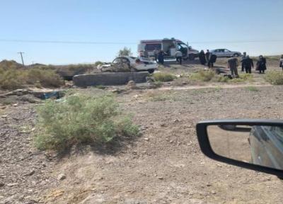 4 کشته و مصدوم در حادثه رانندگی محور اردستان به مهاباد
