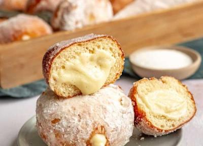 طرز تهیه پیراشکی کرم دار بازاری